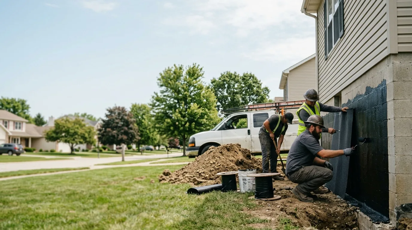 Basement Waterproofing in Oakland City, IN near me